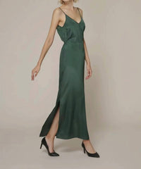 Amylynn - Faye Lace Edged Camisole Midi Dress