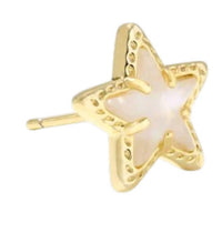Kendra Scott Women's Cassidy Stud Earrings in gold - women's jewelry - alternate view