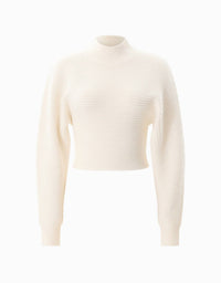 Dodiee - Cropped Knit Sweater