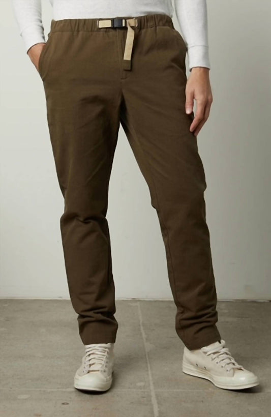 Velvet By Graham & Spencer - Mens Moran Belted Pant