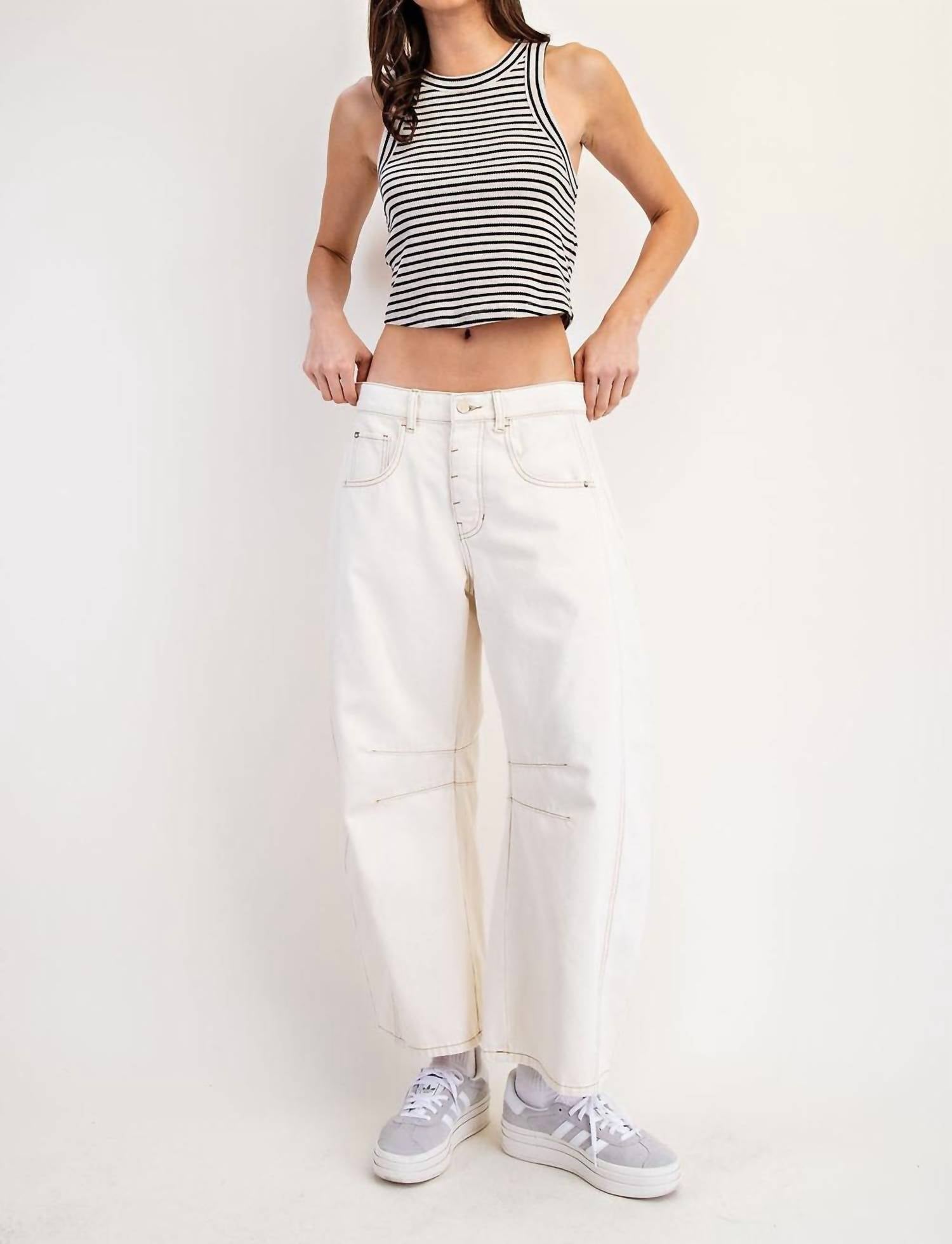 Oddi - Barrel Leg Jeans