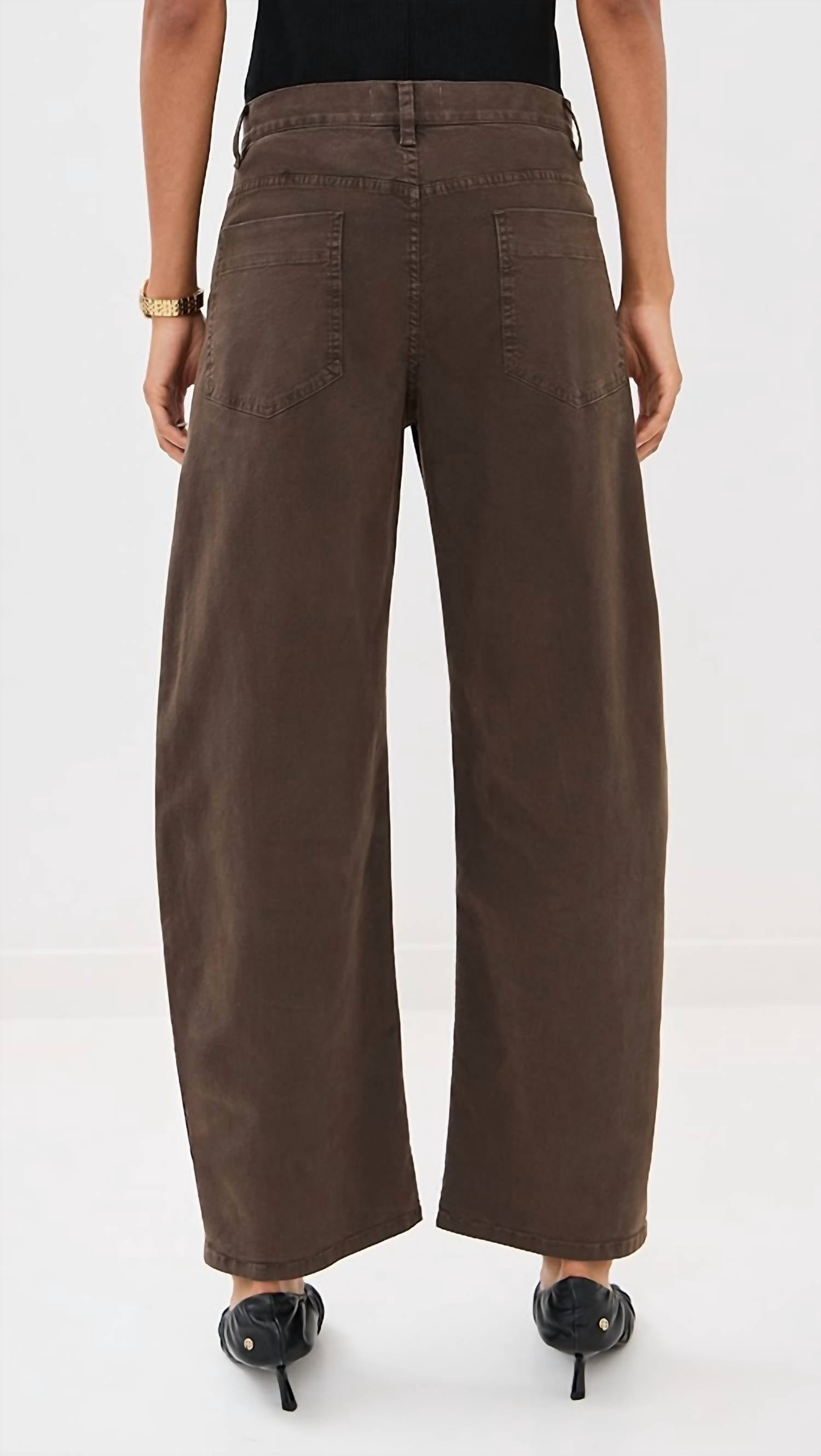 Nili Lotan - Tribeca Barrel Leg Pant