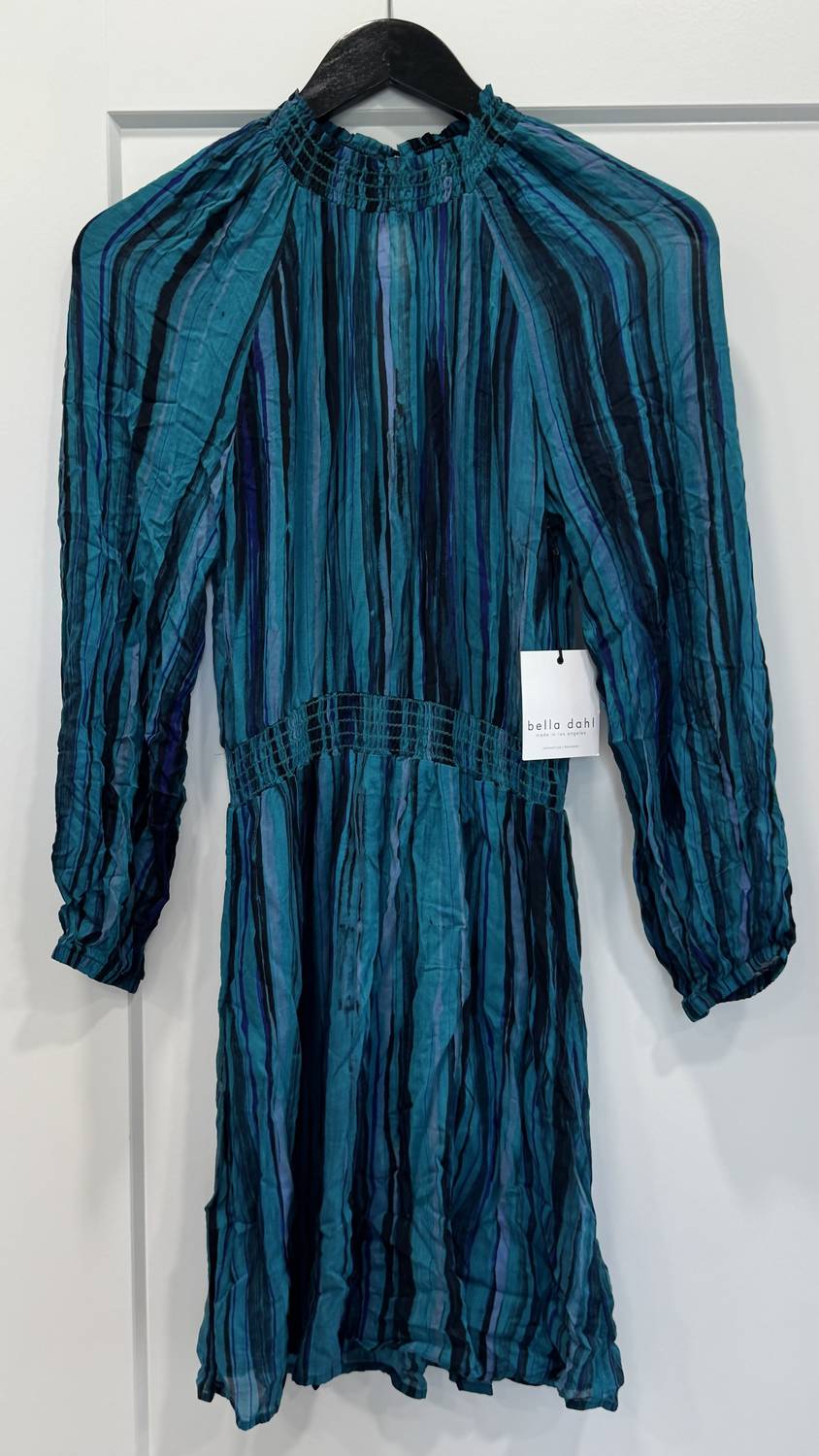 Bella Dahl - Women's Smocked Raglan Mini Dress