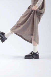 All Black - Women's Woven Solid Luggs Shoes