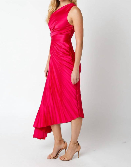 Priscilla Pleated Dress