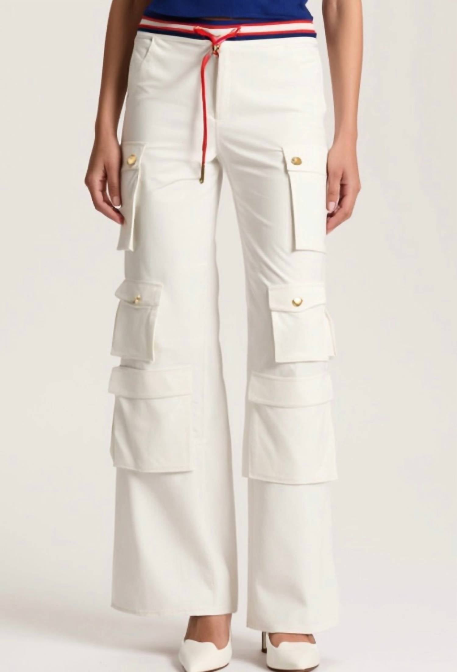 Alice + Olivia - Olympia Mr Baggy Pull On Cargo