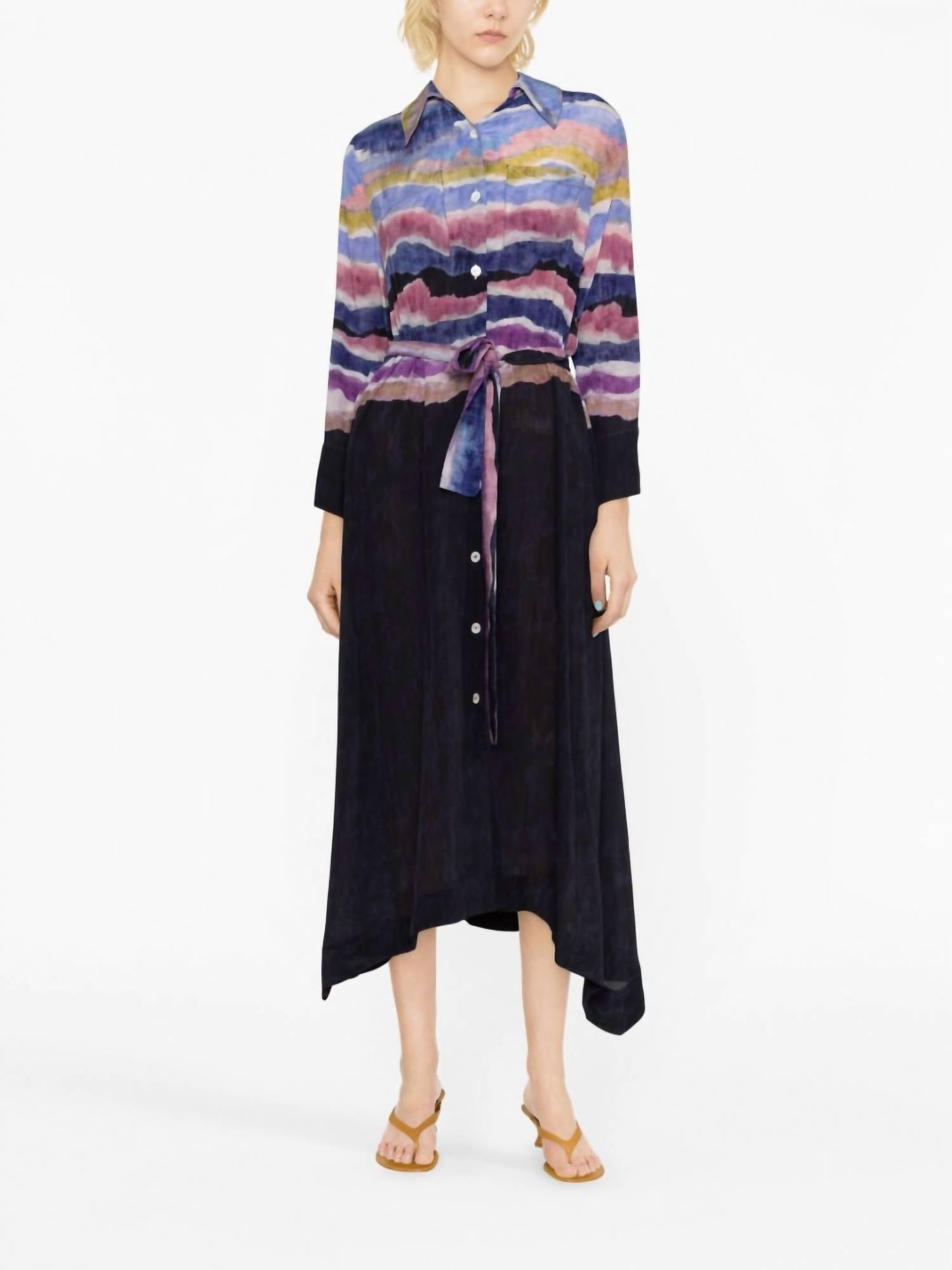 Chufy - Women's Ella Silk Shirt Dress