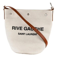 Saint Laurent - Women's Rive Gauche Leather Bucket Bag