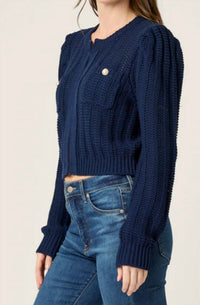 Btb Los Angeles - Jade Long Sleeve Cardigan