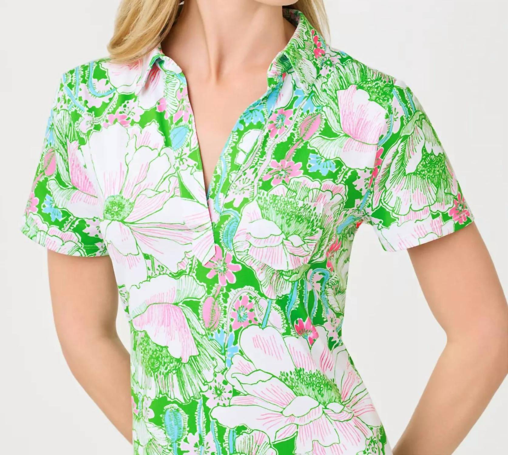 Lilly Pulitzer - Upf 50+ Dune Short Sleeve Dress