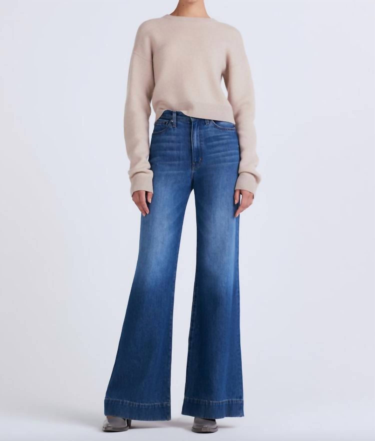 Derek Lam 10 Crosby - Coralie High Rise Wide Leg