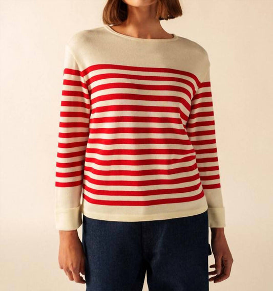 Saint James - Ecrins Striped Jumper