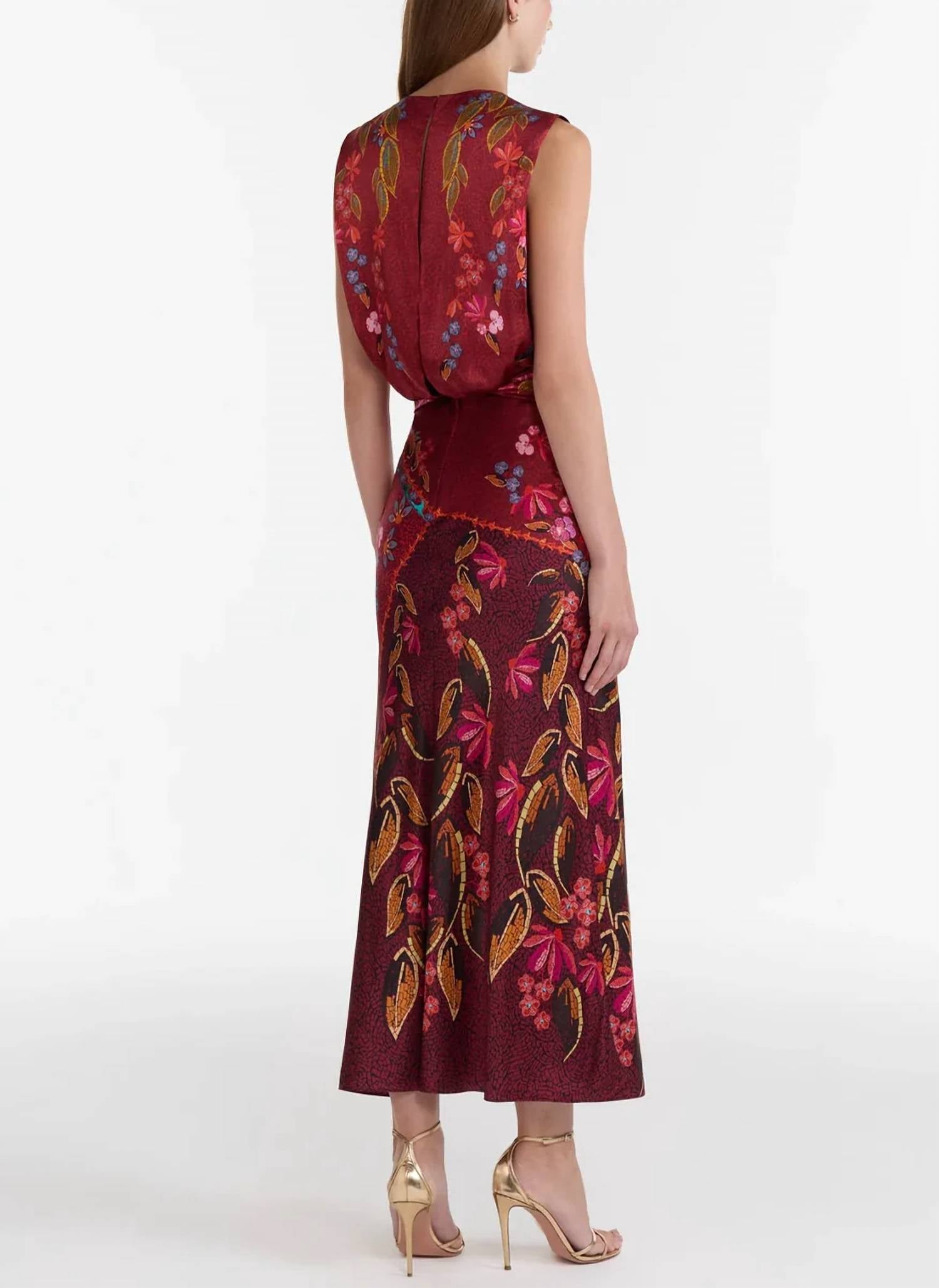 Saloni - Gwen Midi Dress