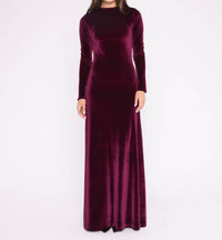 RIPLEY RADER Velvet Kate Dress in merlot - women's dress