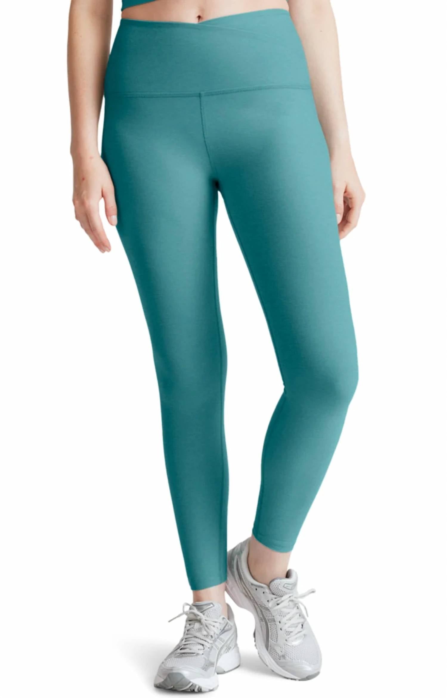 Beyond Yoga - At Your Leisure High Waisted Midi Leggings
