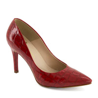 Andrea Women's Stiletto Pump in red - women's heels