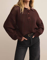Z Supply - Looking Glass Polo Sweater