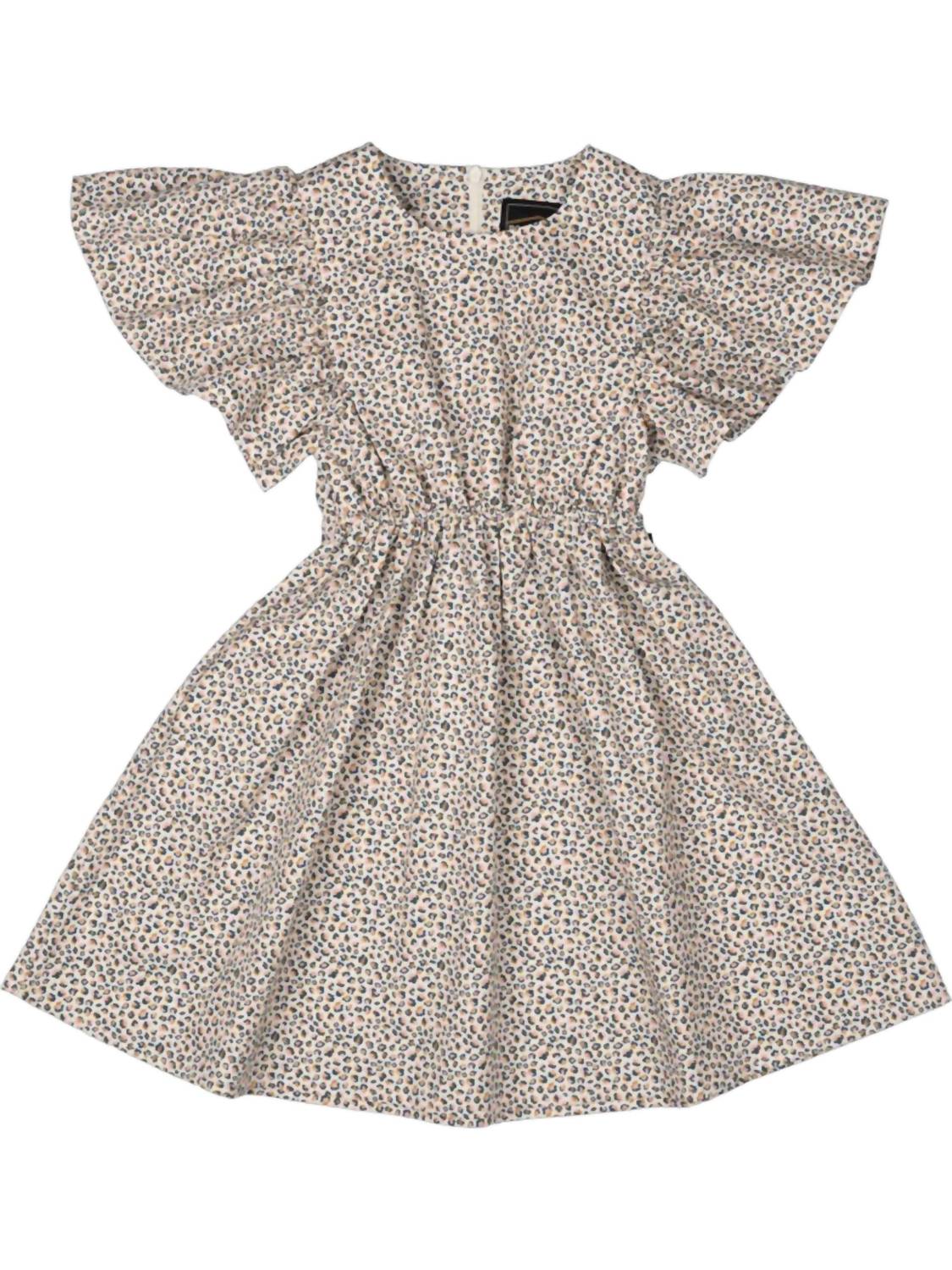 Rock Your Baby - Leopard Angel Wing Dress