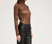 Sprwmn - Mock Neck Top