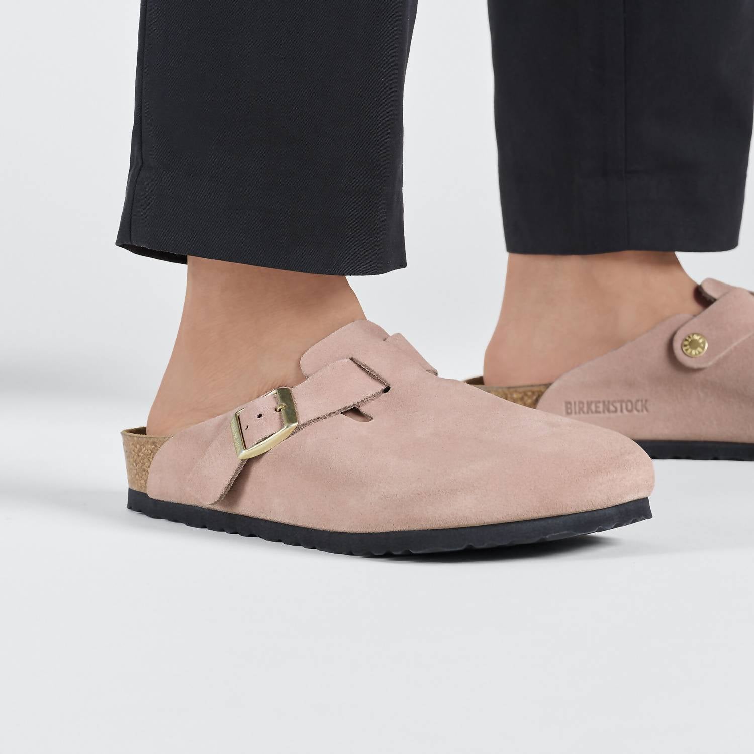 Birkenstock - Women's Boston Suede Leather Clogs