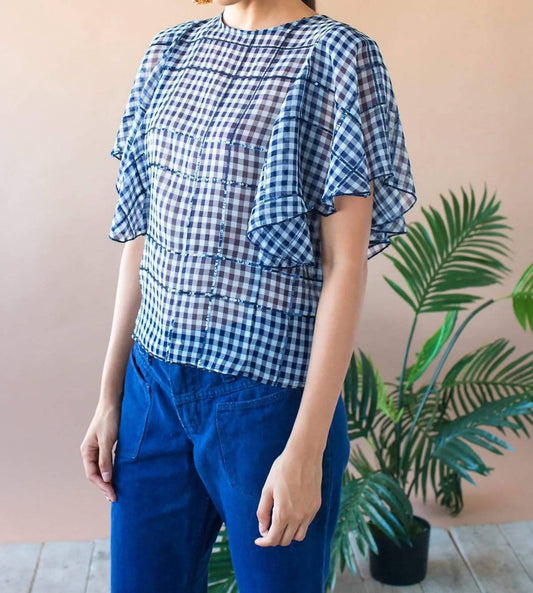 Eva Franco - Juniper Cape Sleeve Top