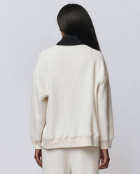 The Great. - Colorblock Plush Chalet Sweatshirt