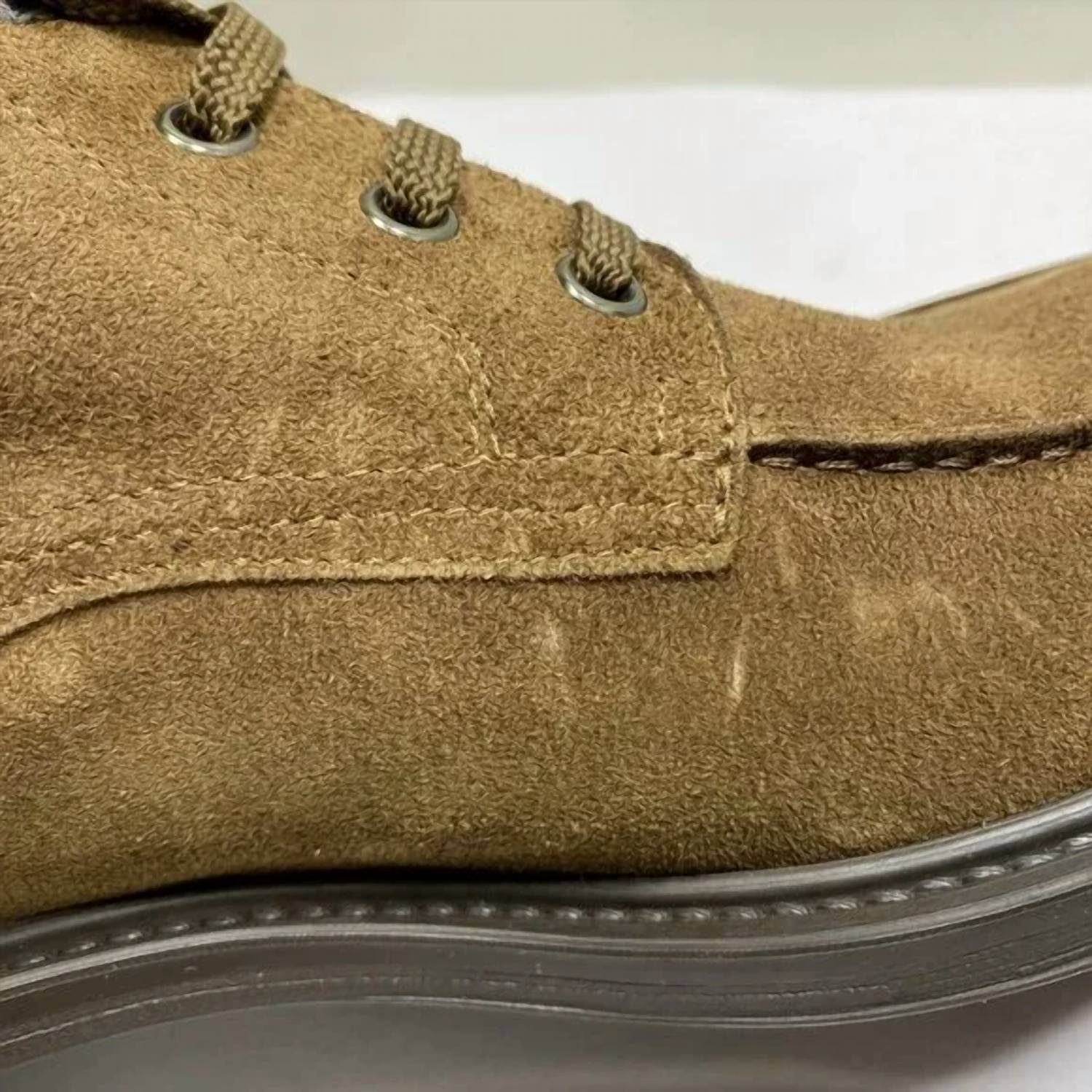 Ghiaia Cashmere Men's Suede Combat Hiking Boots in brown - men's boots - view 7