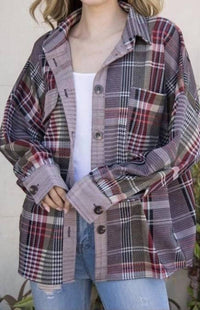 Ellis - Plaid Shacket