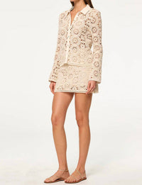 Misa Los Angeles - Fleur Crochet Top