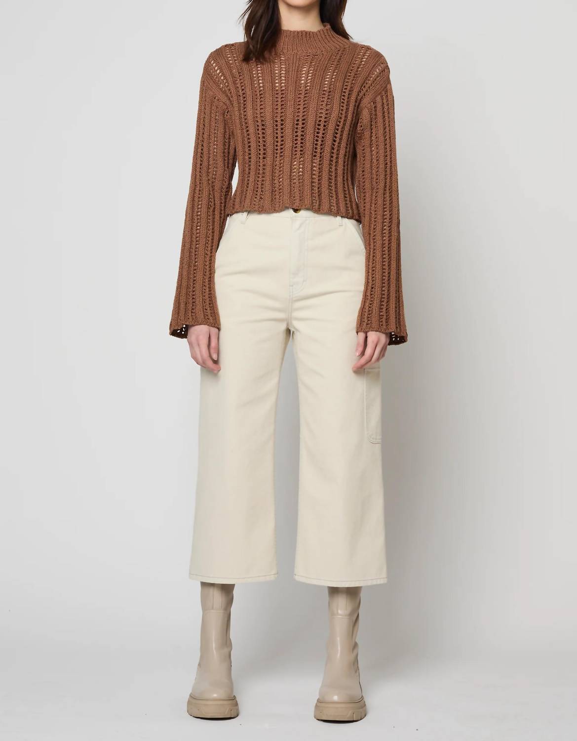 Atelier Delphine - Lousanne Open Knit Top