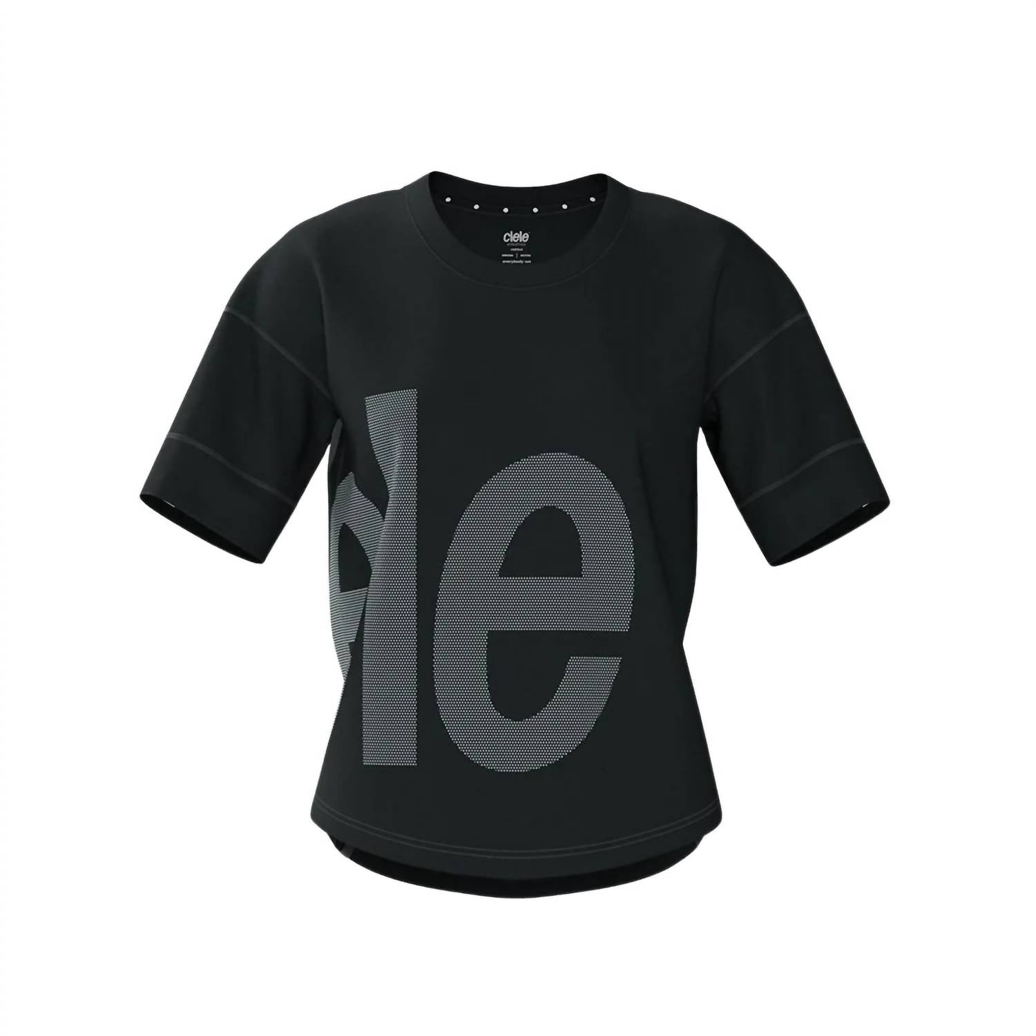 ciele athletics Women's Wrap Standard Shirt in black - women's t-shirt
