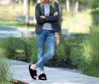 Hipchik - Bee Pinstripe Blazer
