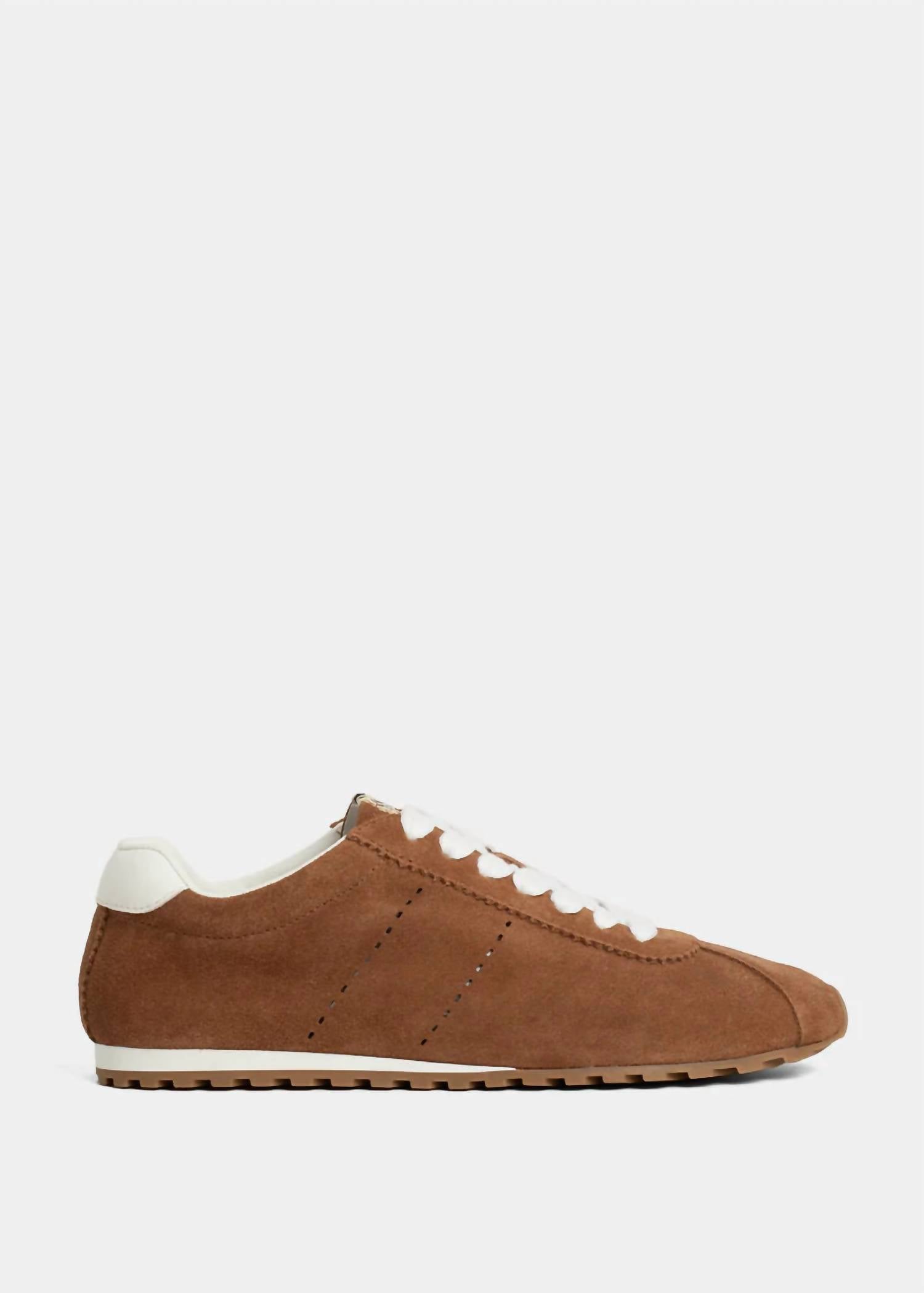 SHU SHOP Women's Priscilla Suede Sneakers in mocha mousse - women's sneaker