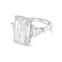 Diana M Jewels - Women's Emerald & Trillion Lab-Grown Diamond Jewelry (8.00 Ct) - Elegant Plus
