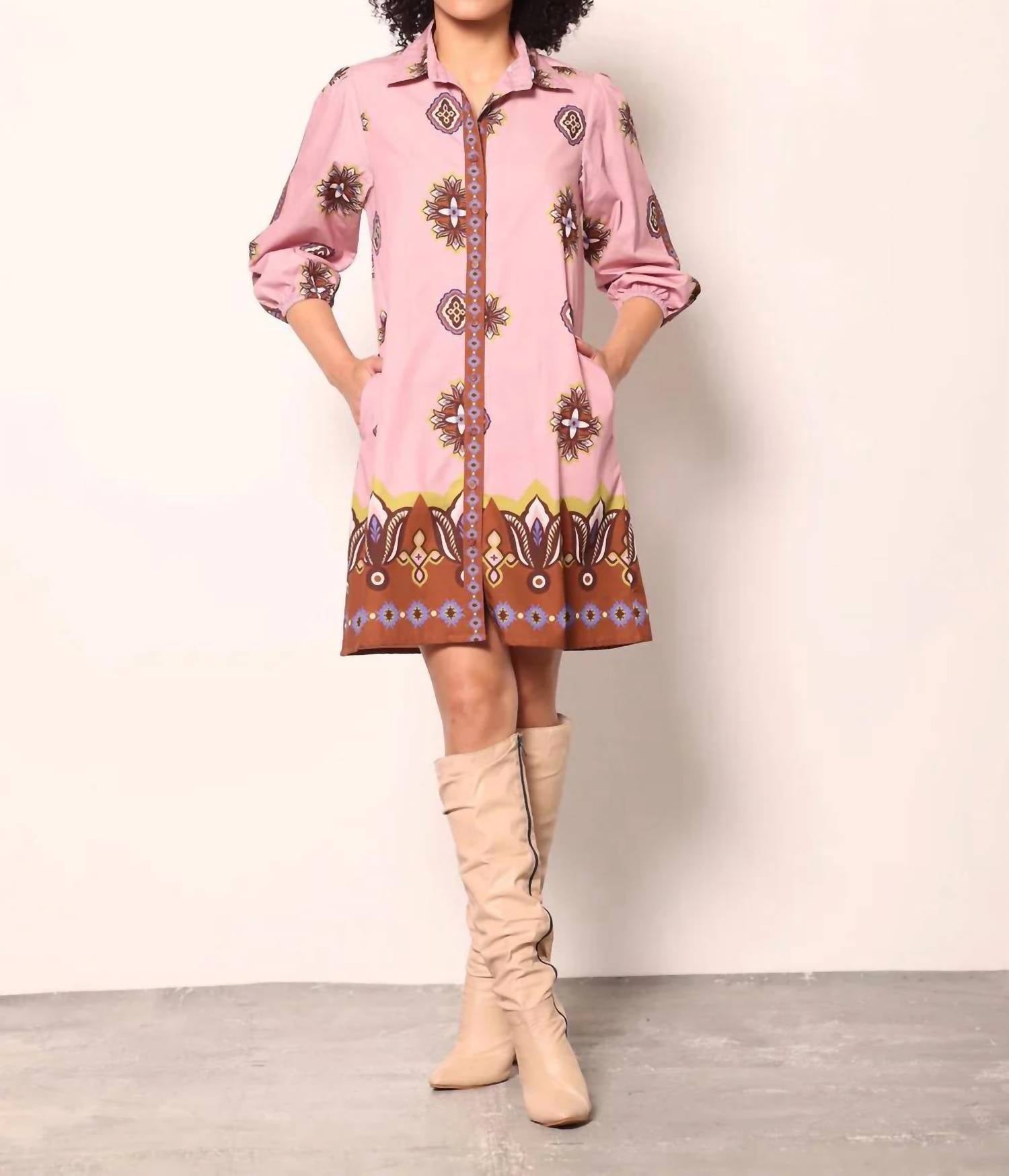 Maude Vivante - Motifs Ava Mini Dress