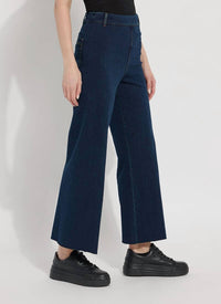 Lysse - Erin High Waist Wide Leg Denim Pants