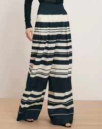 Veronica Beard - Heron Crossover Waistband Pants