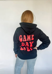 Distressed Vintage - Game Day Baby Hoodie