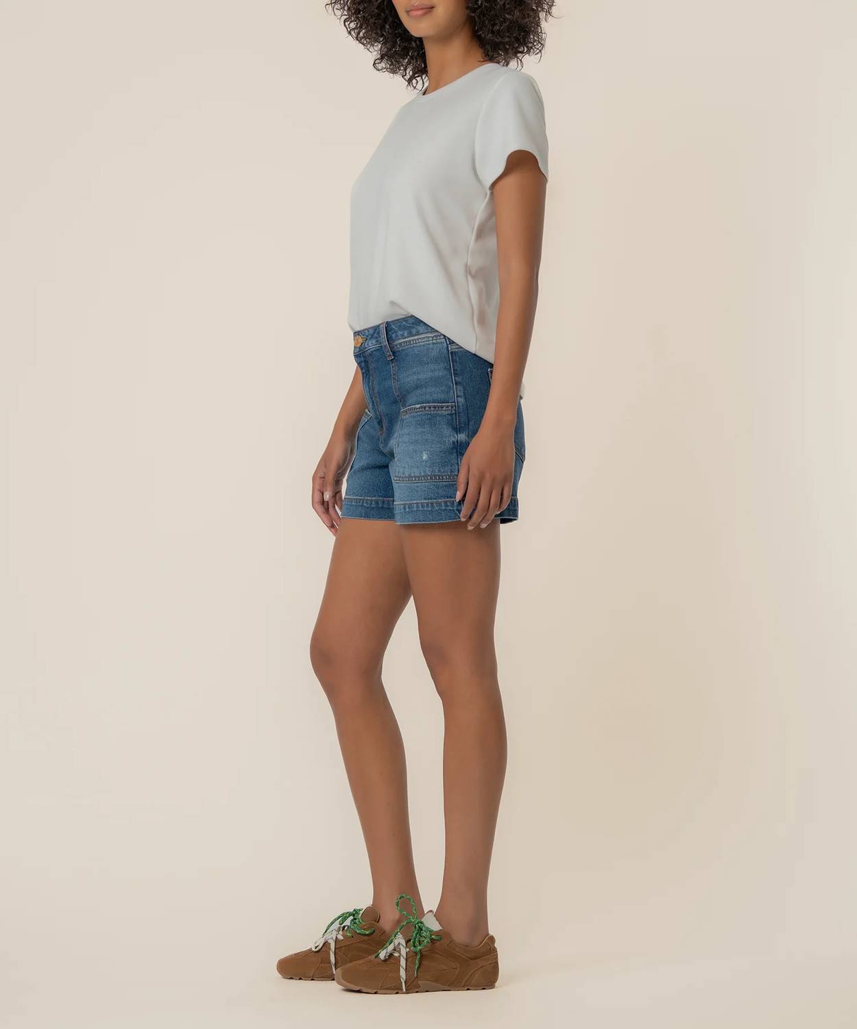 Kut From The Kloth - Jane High Rise Short With Pork Chop Pockets