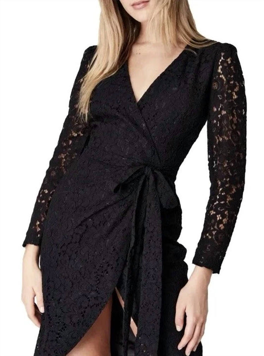 Bardot - Lace Long Sleeve Dress