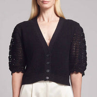 Eleven Six - Shira Button Front V-neck Cardigan