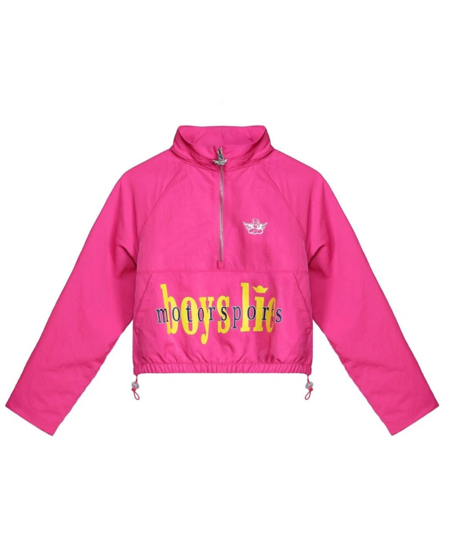 Boys Lie - Motorsports A1 Crop Crew Top