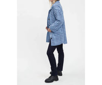 Fdj - Long Plaid Jacket
