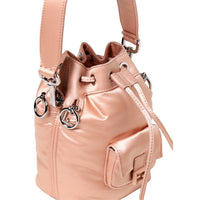 Fendi - Women's Mon Tresor Baguette Nylon Bucket Mini Crossbody Bag