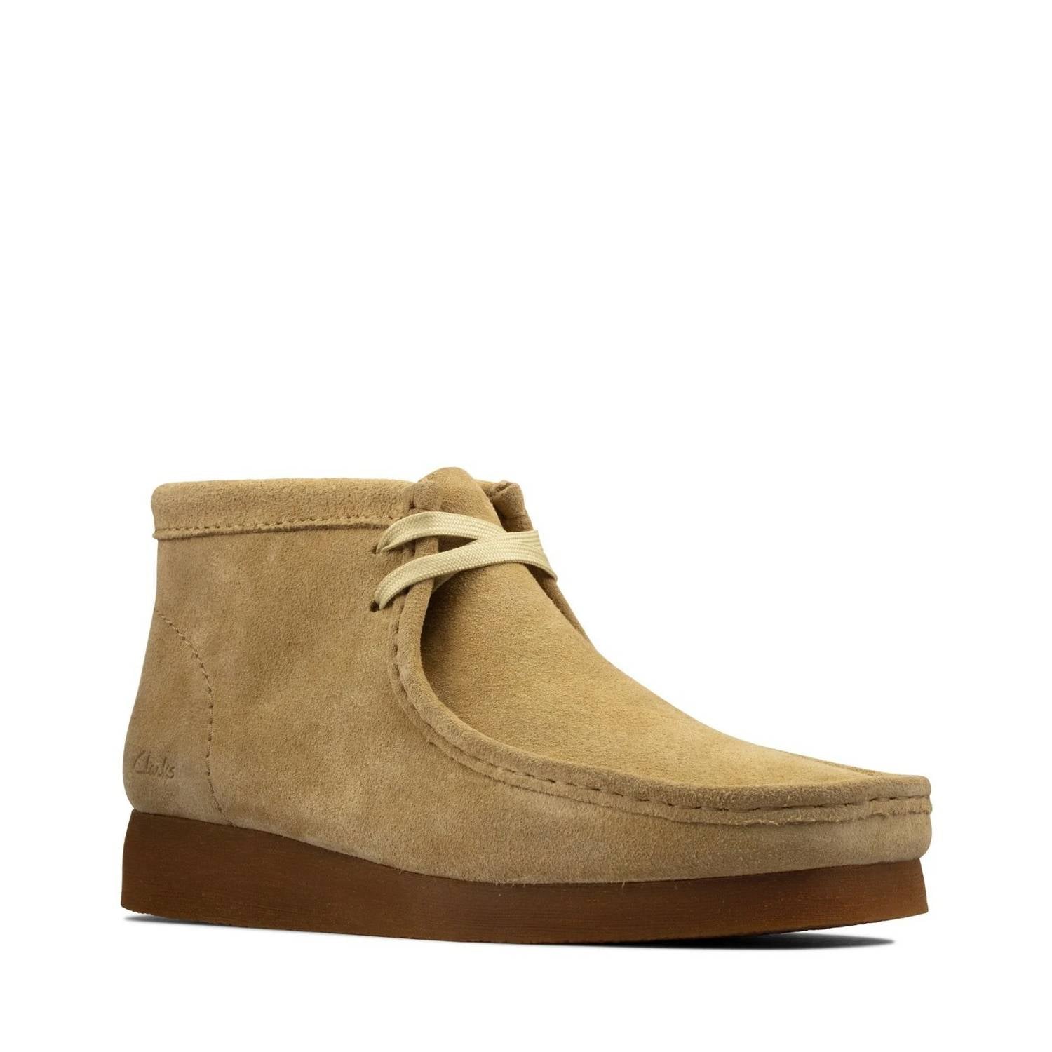 Clarks Men's Wallabee Boots in maple - men's boots
