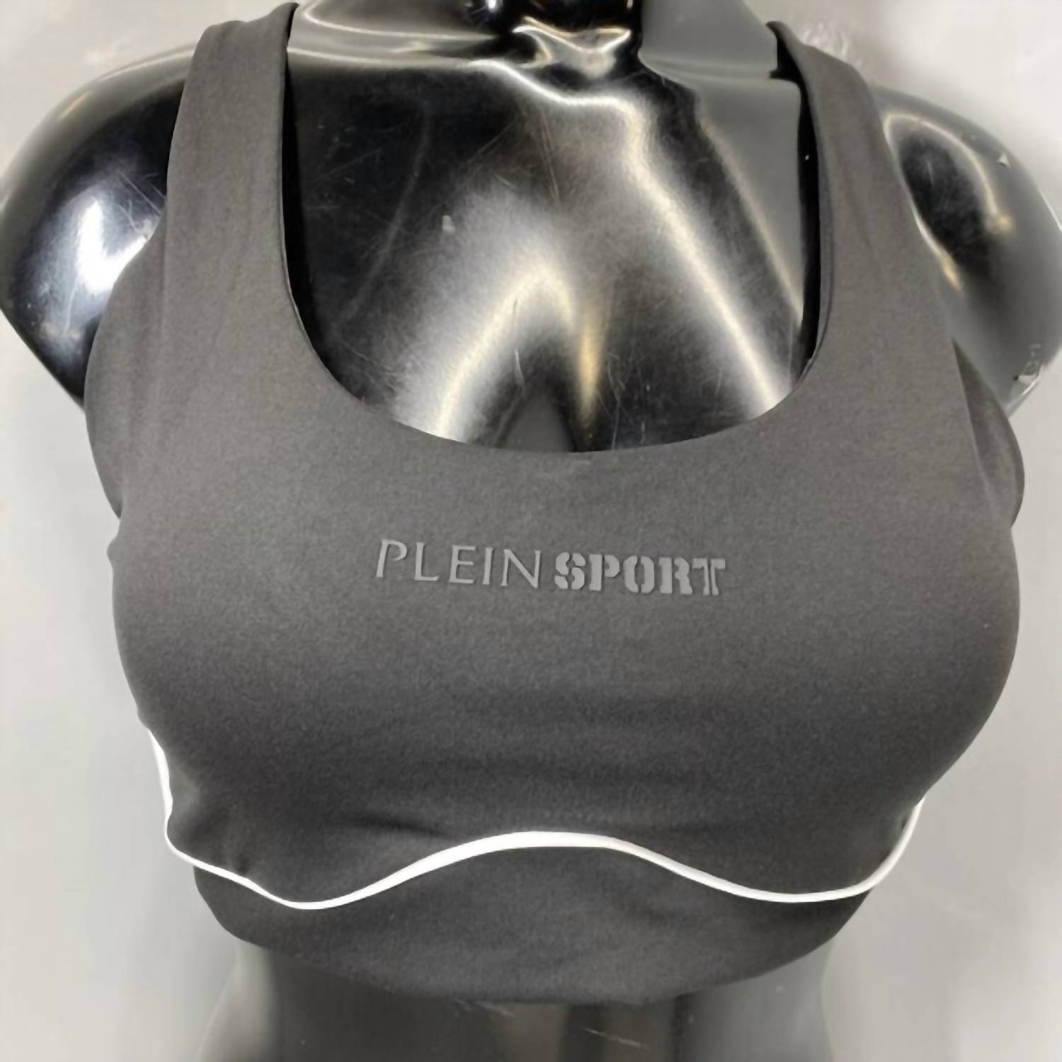 Plein Sport Women’s Push-up Sports Bra in black - women's intimate