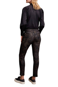 Tribal - Audrey Ankle Side Slit Jeans