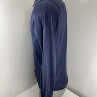 Icon Amsterdam Men’s The Luxe Button-up Shirt in navy blue - men's shirt - view 4