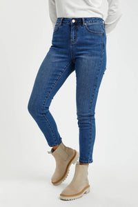 Kaffe - Sinem High-waisted Ankle Length Jeans