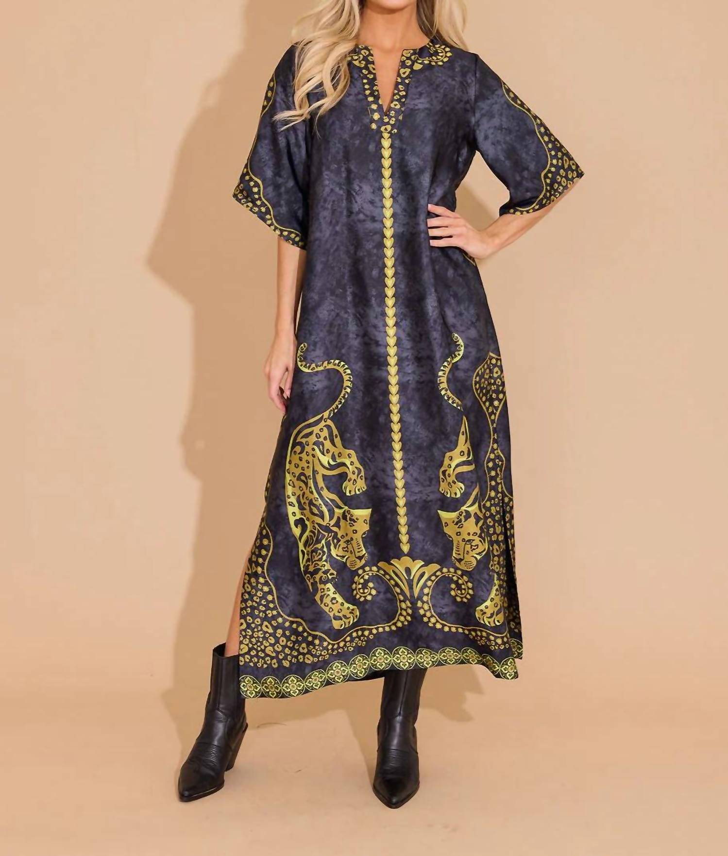 Alden Adair Delaney Dress in blue - women's dress